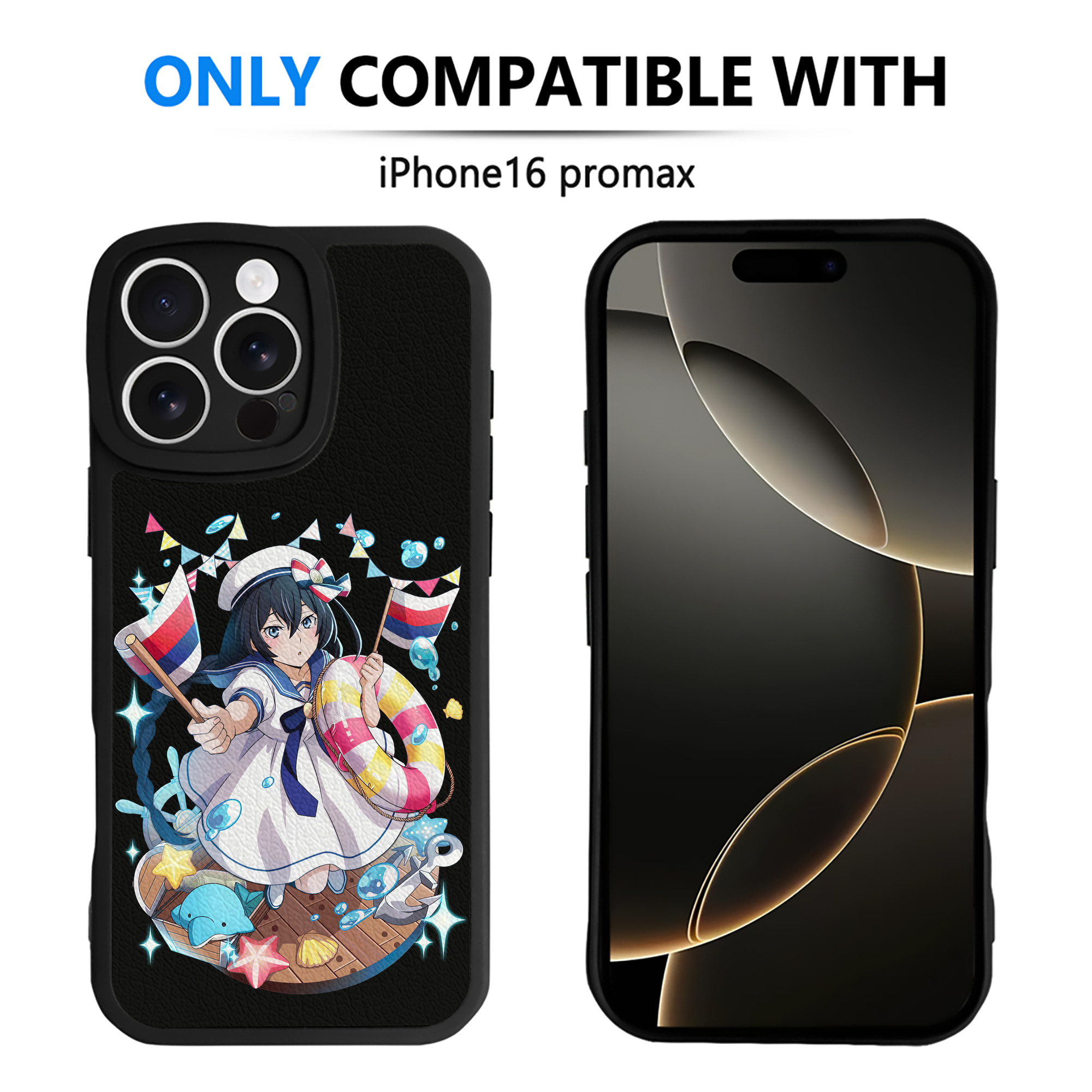 （画像用） 文豪ストレイドッグス Bungo Stray Dogs 【iPhone 16シリーズ対応】シリコンスマホケース（レザー調） 材質：シリコン